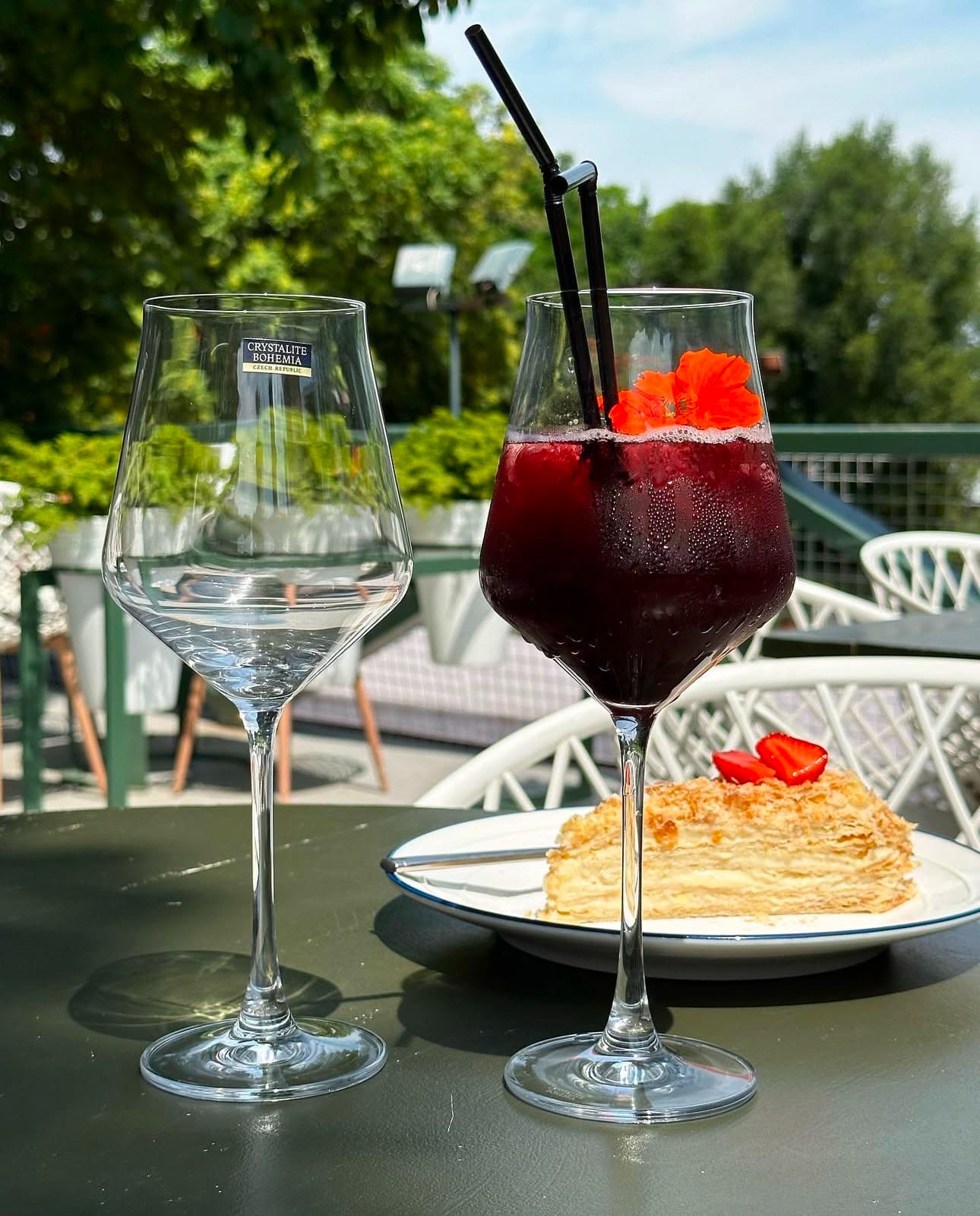 Gote kristali vere "Lida" 690ml