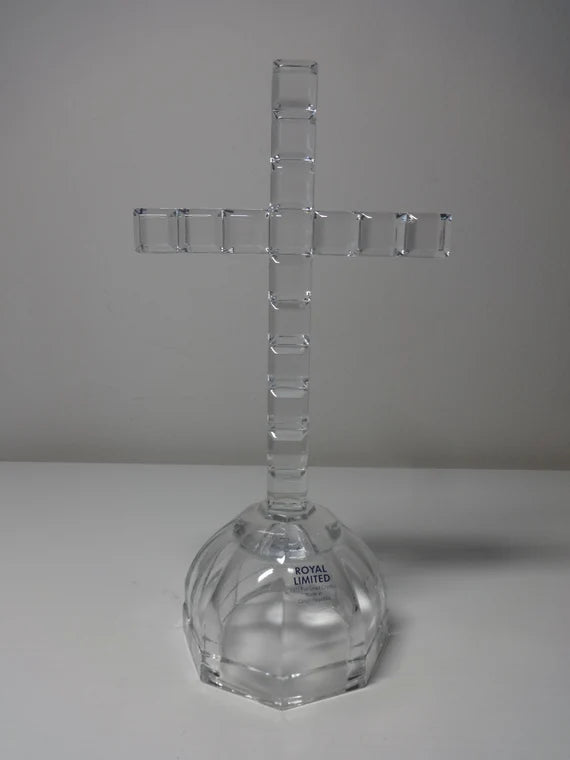Kryq kristali 21.5cm Bohemia Crystals