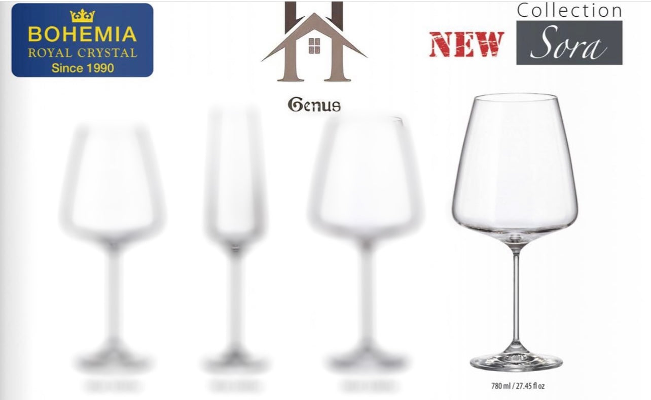 Gote kristali vere "Sora" 780ml