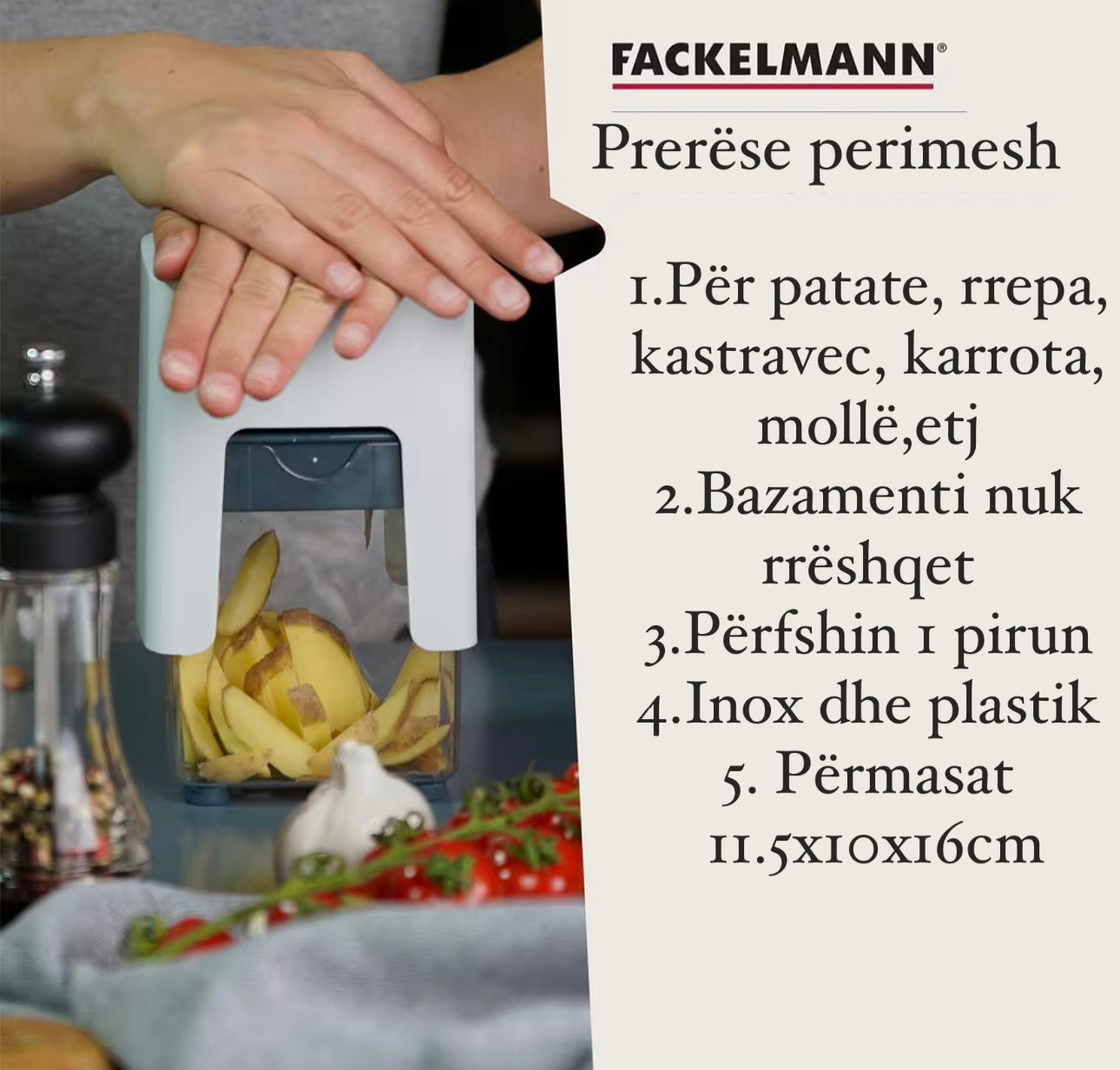Prerëse perimesh Fackelmann 27902