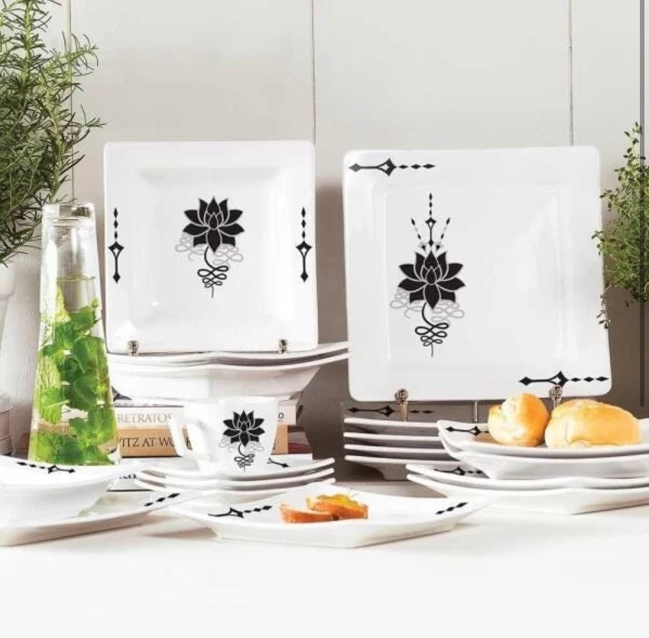 Set pjatash Oxford Nara Lotus 2203