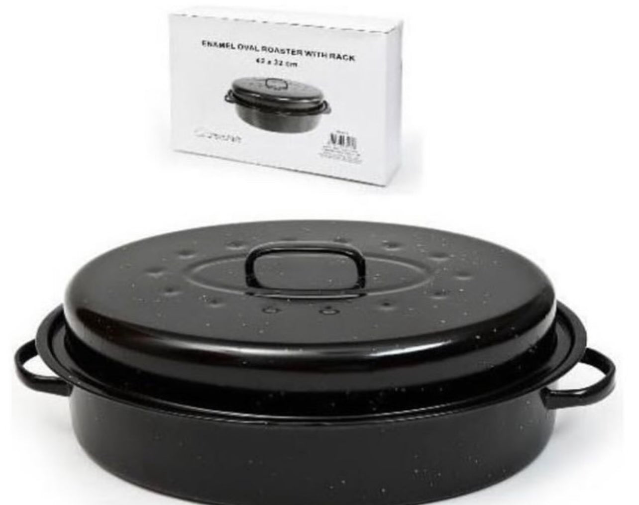 Tave pjekie JM-C02 me zgare 36x26cm