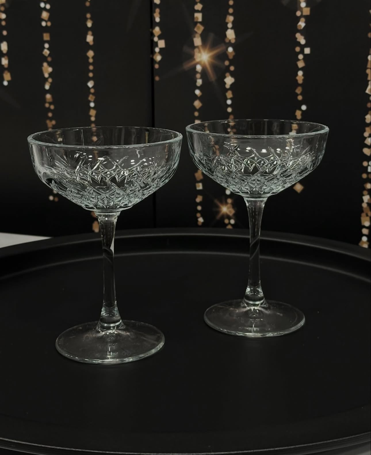 Gote koktejli kristali 370ml “Brixton” Bohemia Crystal