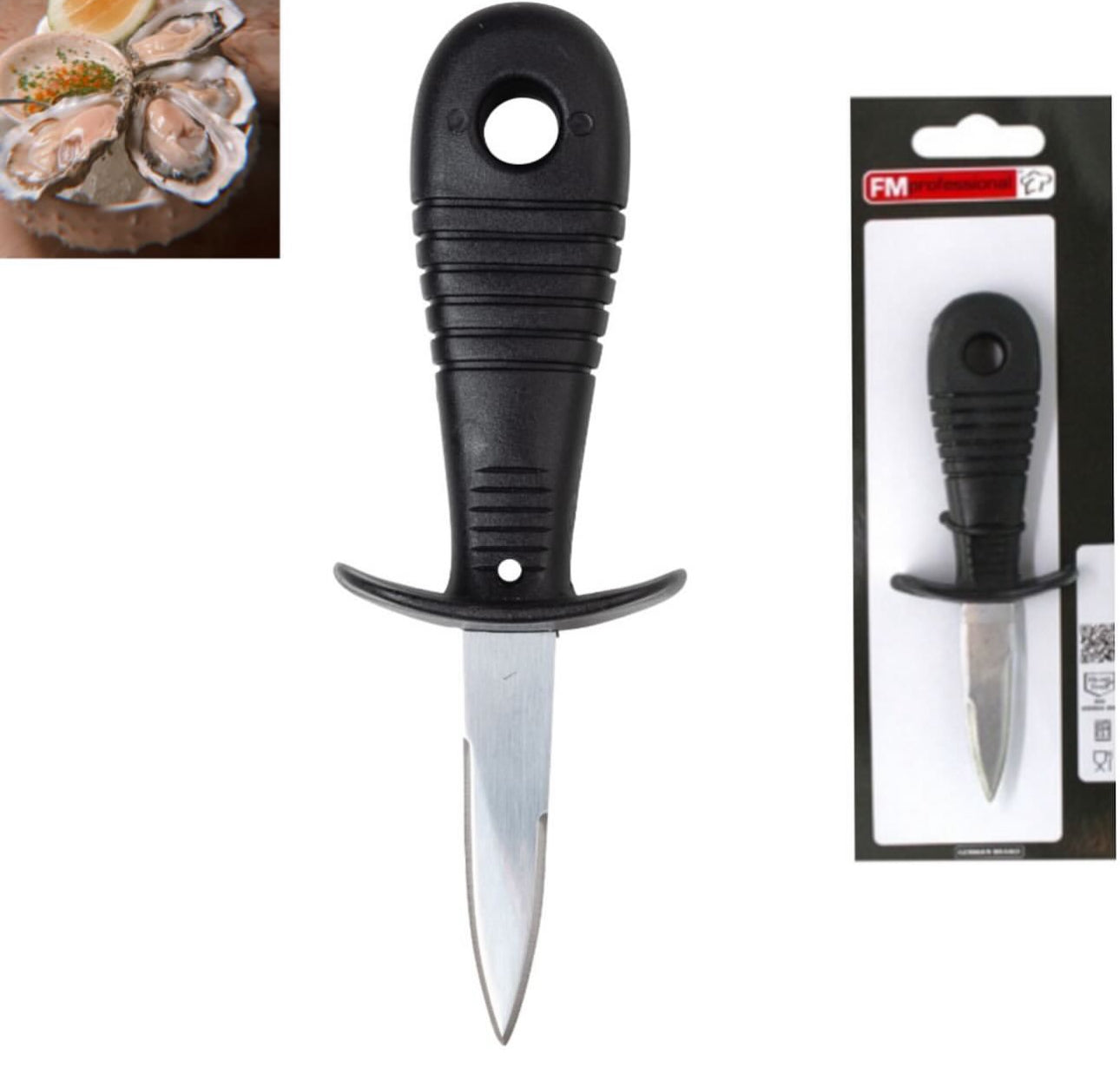 Thike profesionale per hapjen e oysters (guacka deti)