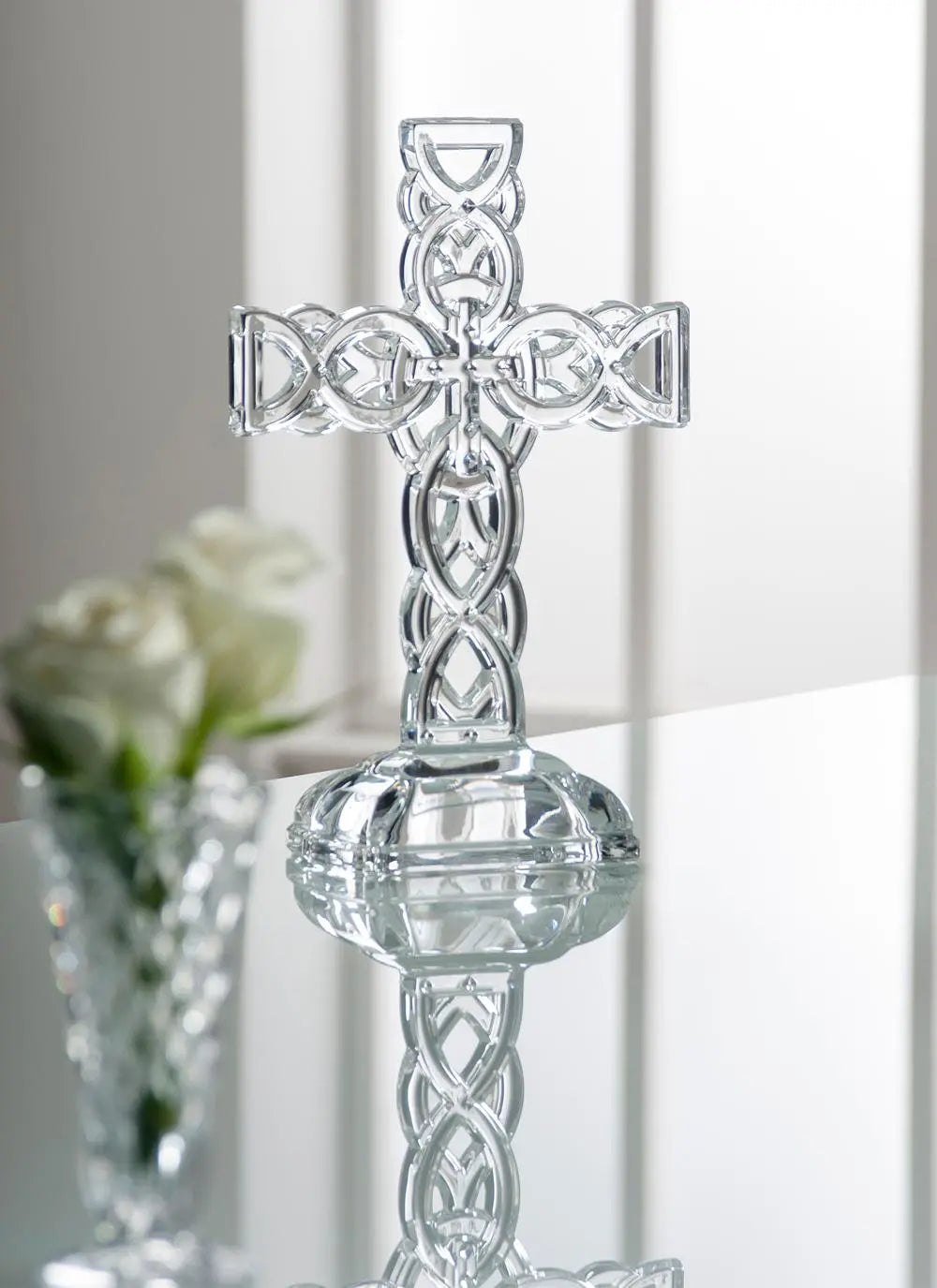 Kryq kristali 27cm Bohemia Crystals