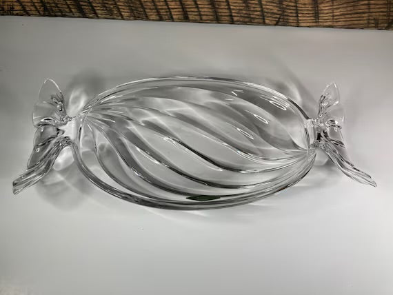 Mbajtese/tabaka kristali ne forme karameleje 34.5cm “Candy” Bohemia Crystals