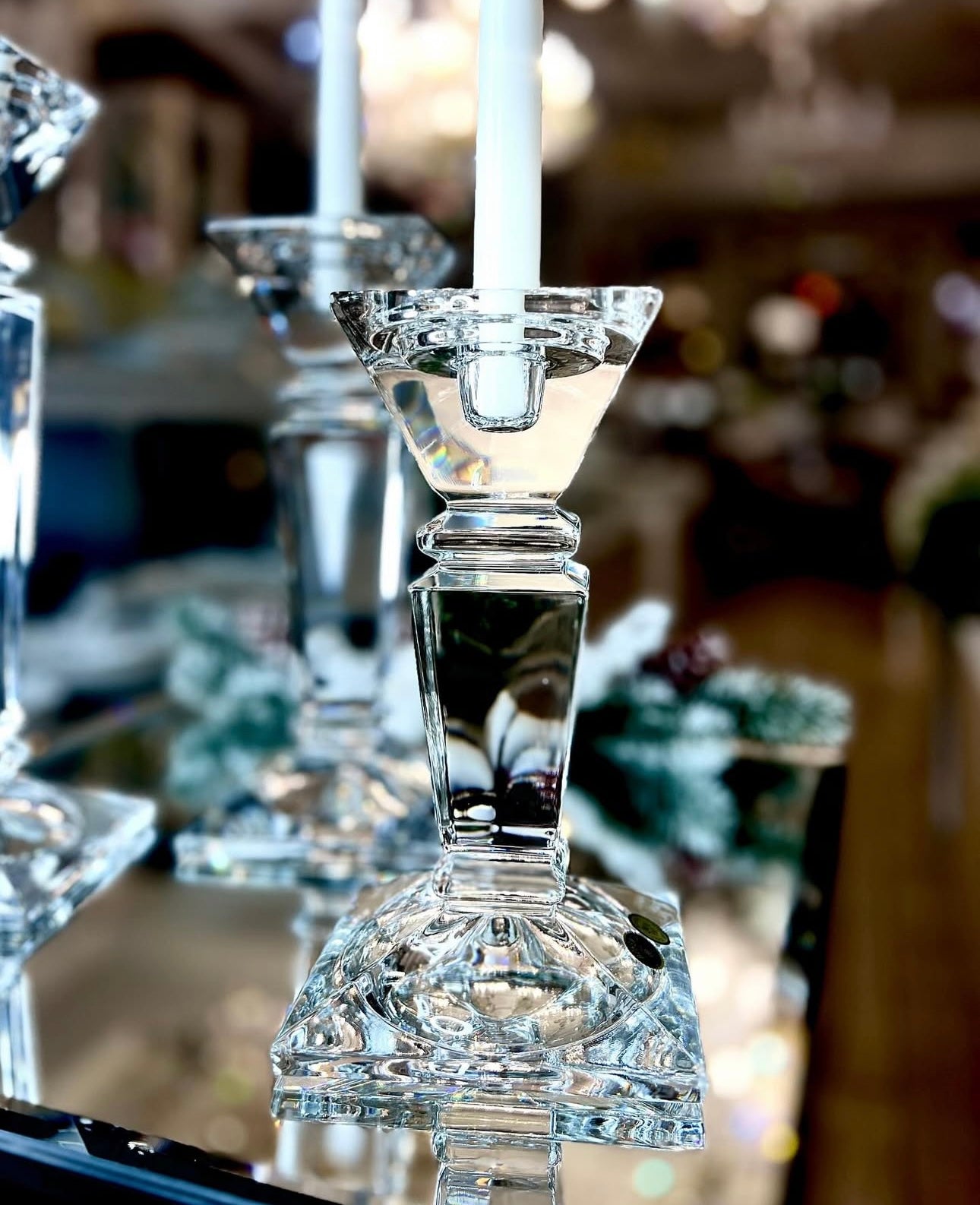 Mbajtese qirinjsh kristali “Carla” Bohemia Crystals