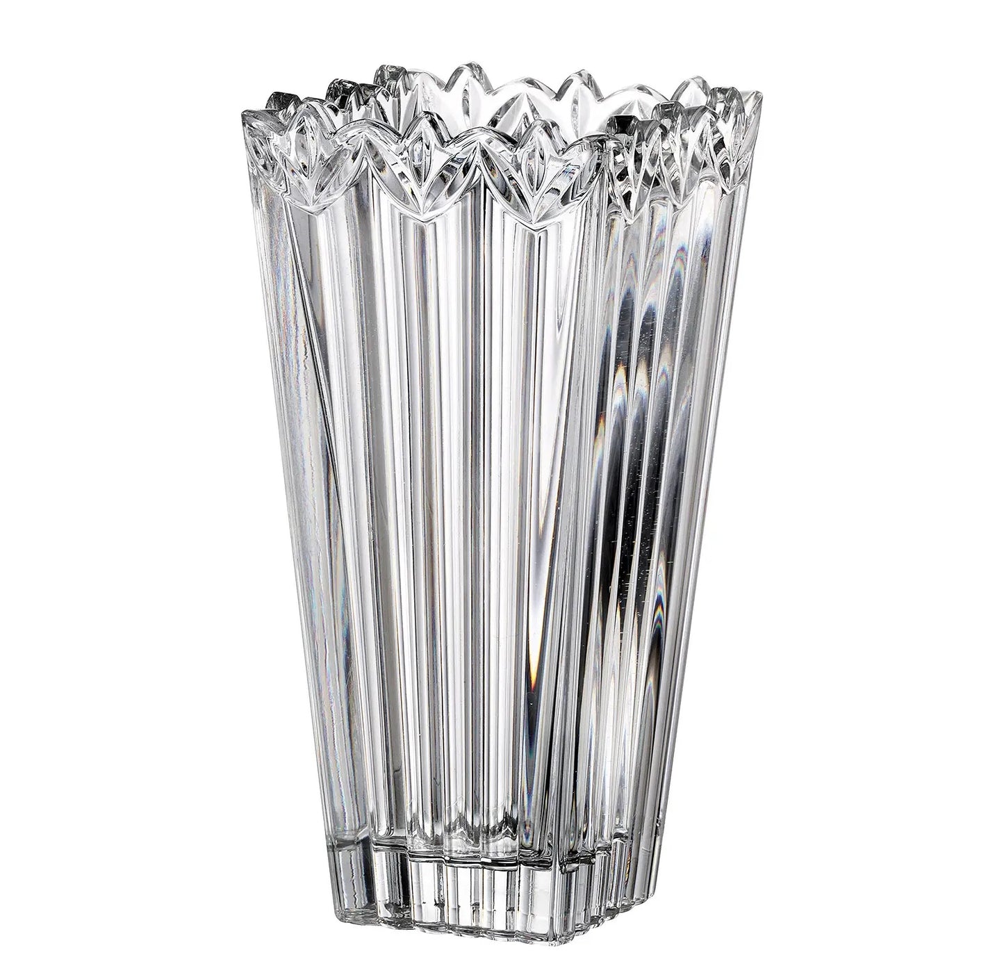 Vazo kristali 30cm “Pierced” Bohemia Crystals