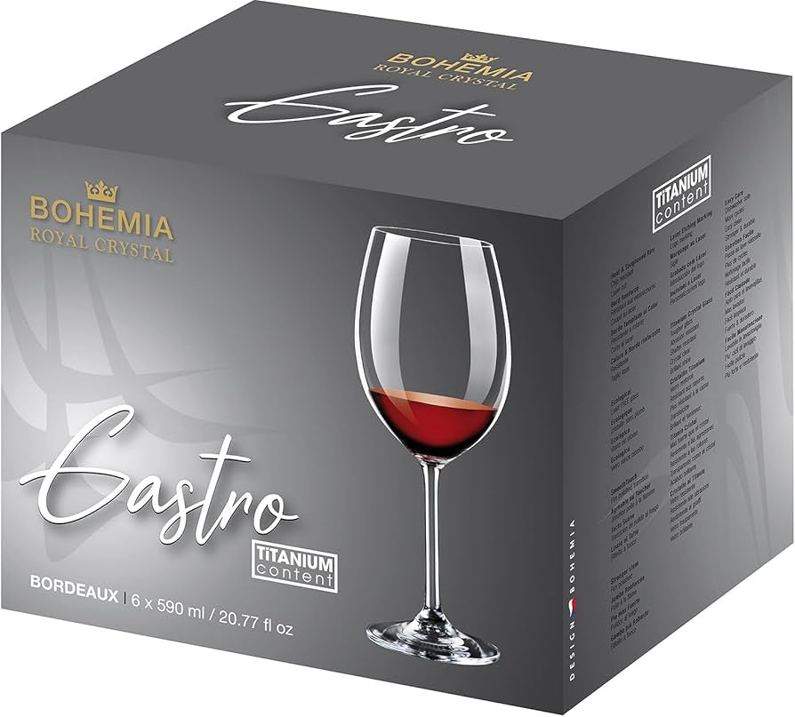 Gotë kristali vere “Gastro titanium”