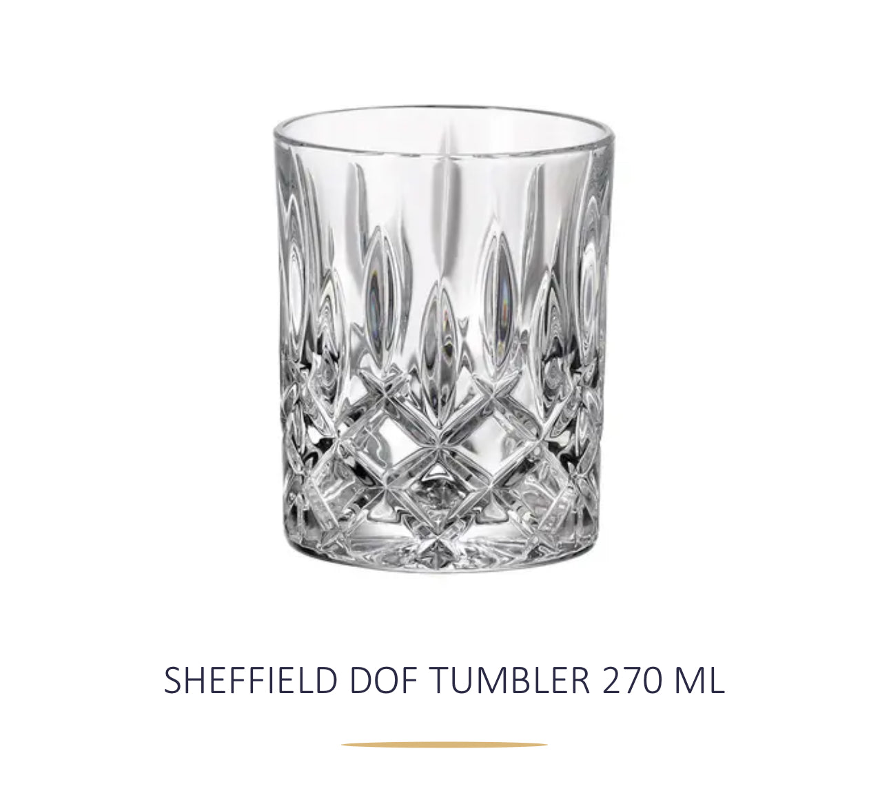 Gote kristali Sheffield 270ml