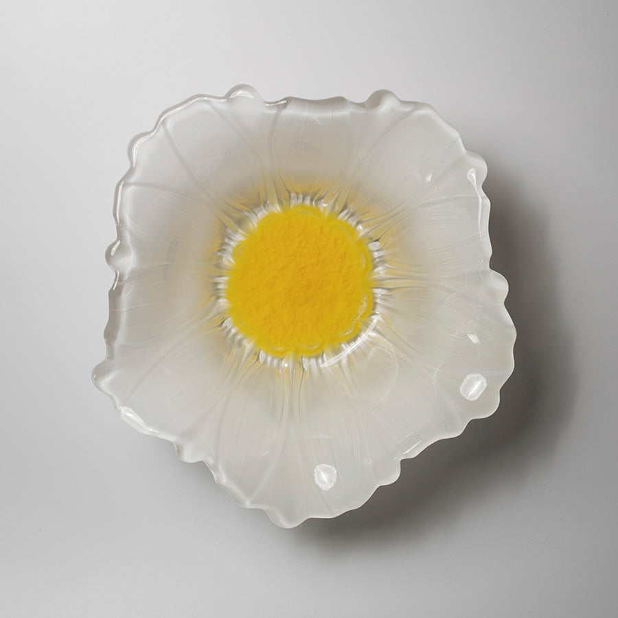 Frutiere qelqi 33.5cm Waltherglas Susanna White-Yellow 1400165