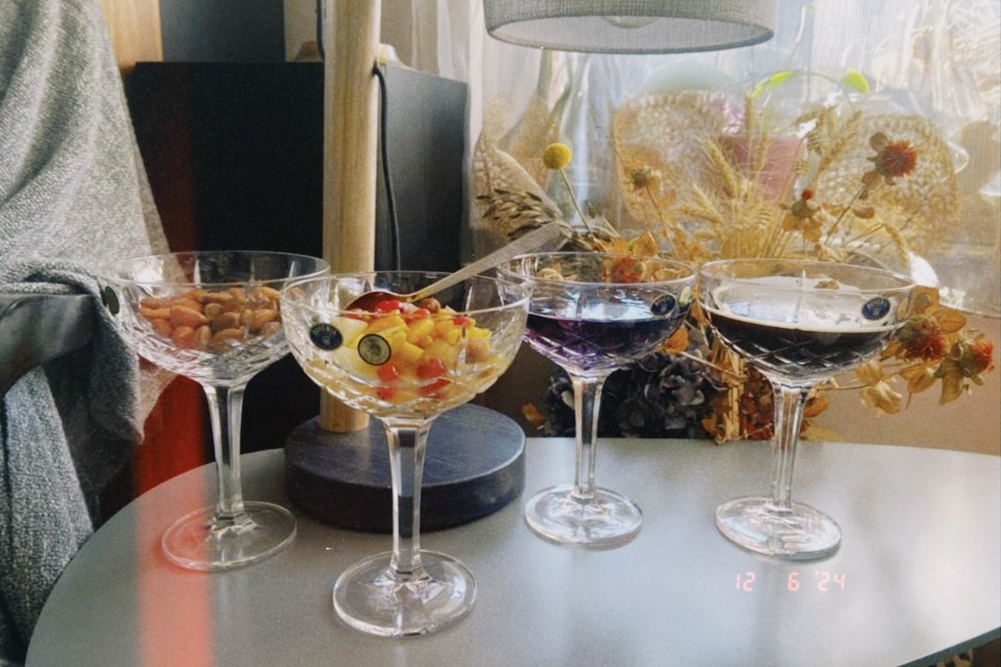 Gote koktejli kristali 370ml “Brixton” Bohemia Crystal
