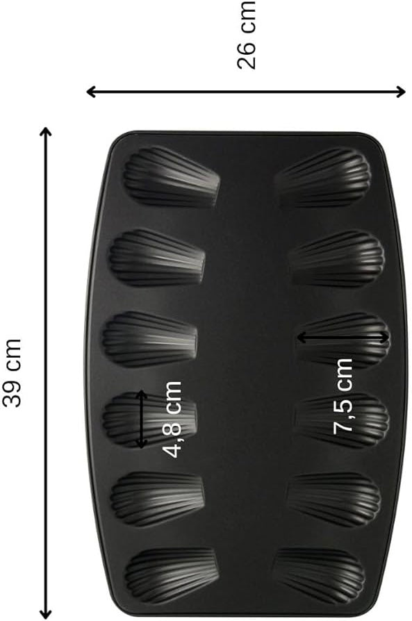 Forme pjekie me 12 ndarje per biskota “Zenker” 7541