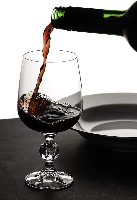 Gote kristali vere 230ml “Sterna” Bohemia Crystals