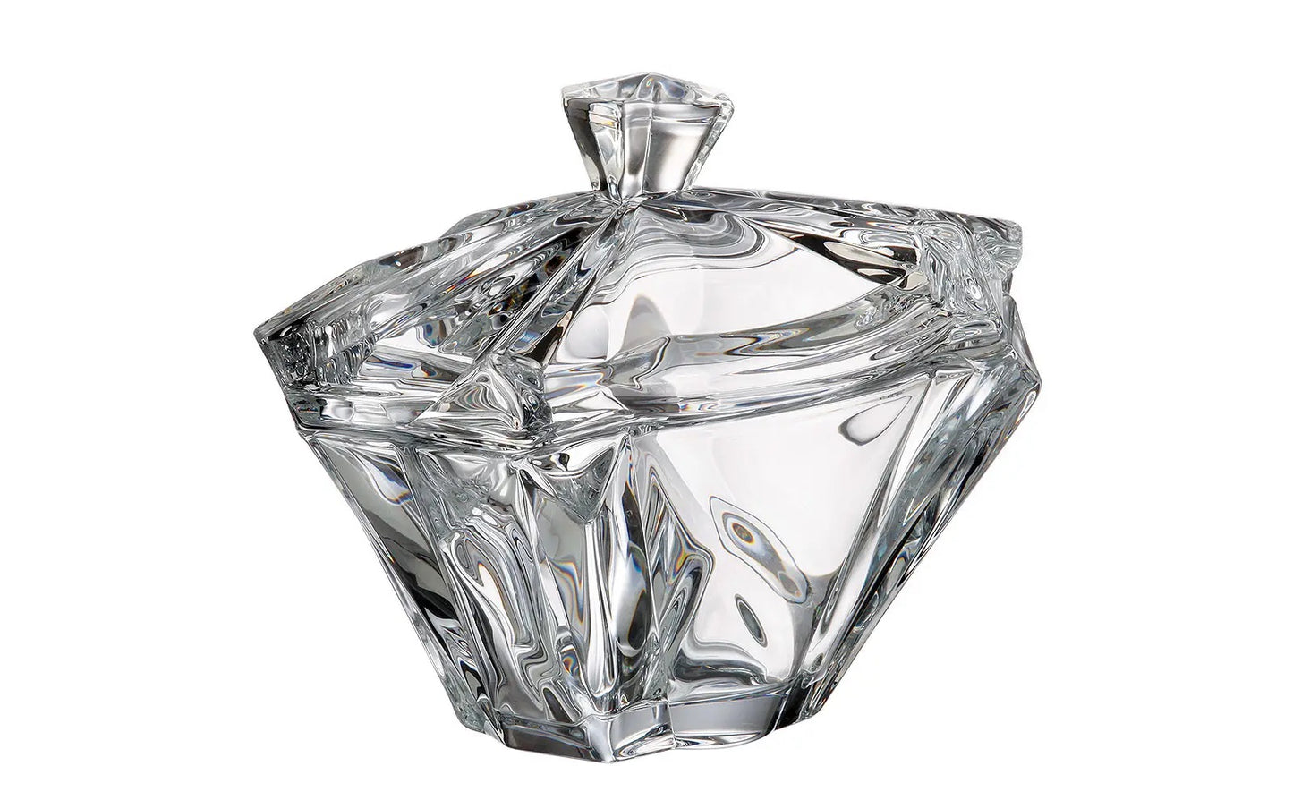 Mbajtese karamelesh kristali me kapak 22cm “Enigma” Bohemia Crystals