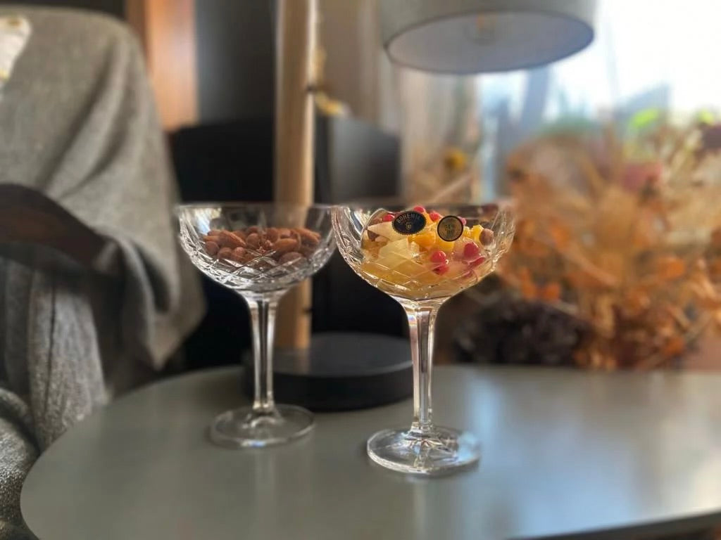 Gote koktejli kristali 370ml “Brixton” Bohemia Crystal