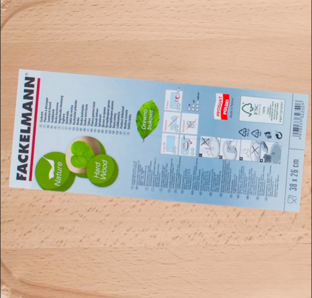 Board derrase prerje dhe servirje 38x26cm