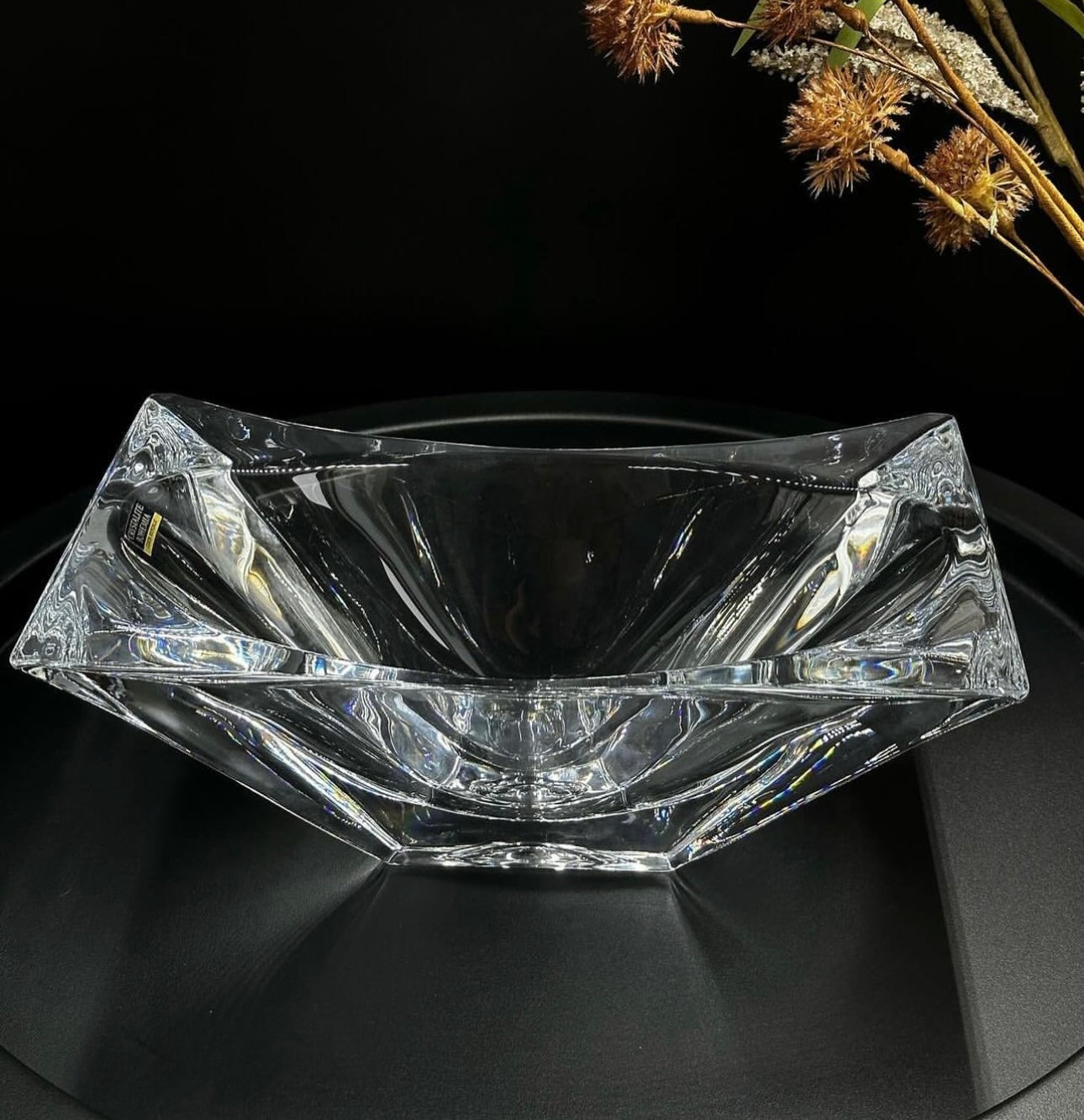 Mbajtese karamelesh kristali 27cm “Okinawa” Bohemia Crystal
