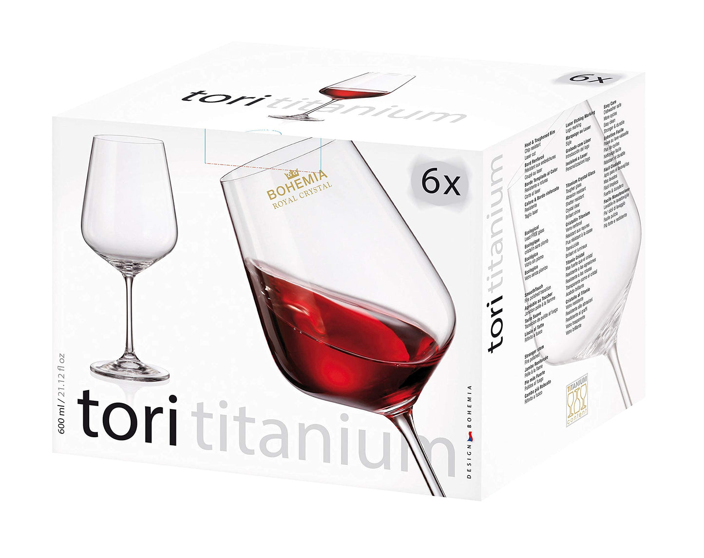 Gota kristali vere 600ml “Tori Titanium”