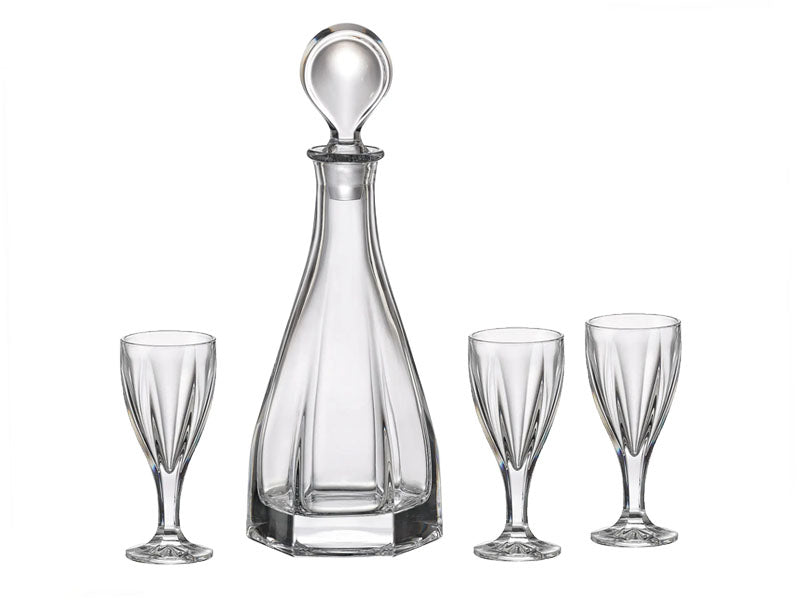 Set kristali 6+1 “Victoria” Bohemia Crystals
