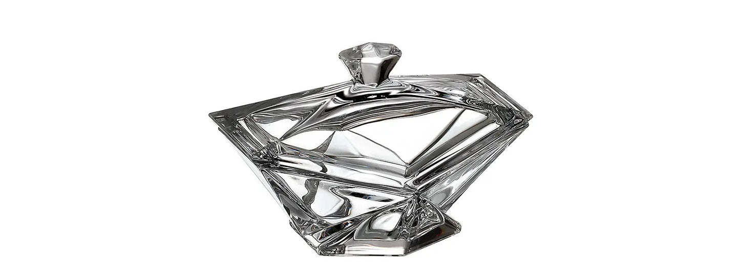 Mbajtese karamelesh kristali me kapak 22.5cm “Origami” Bohemia Crystals