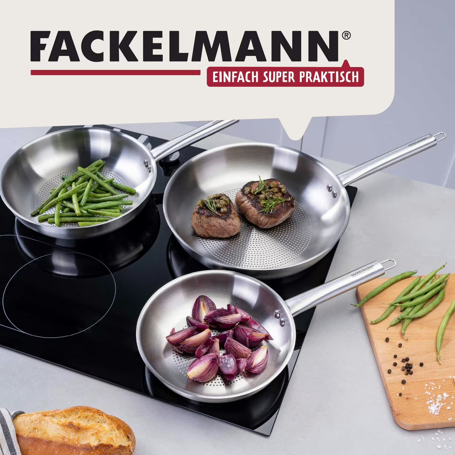 Tigan 20cm Fackelmann OvalGriff 66160