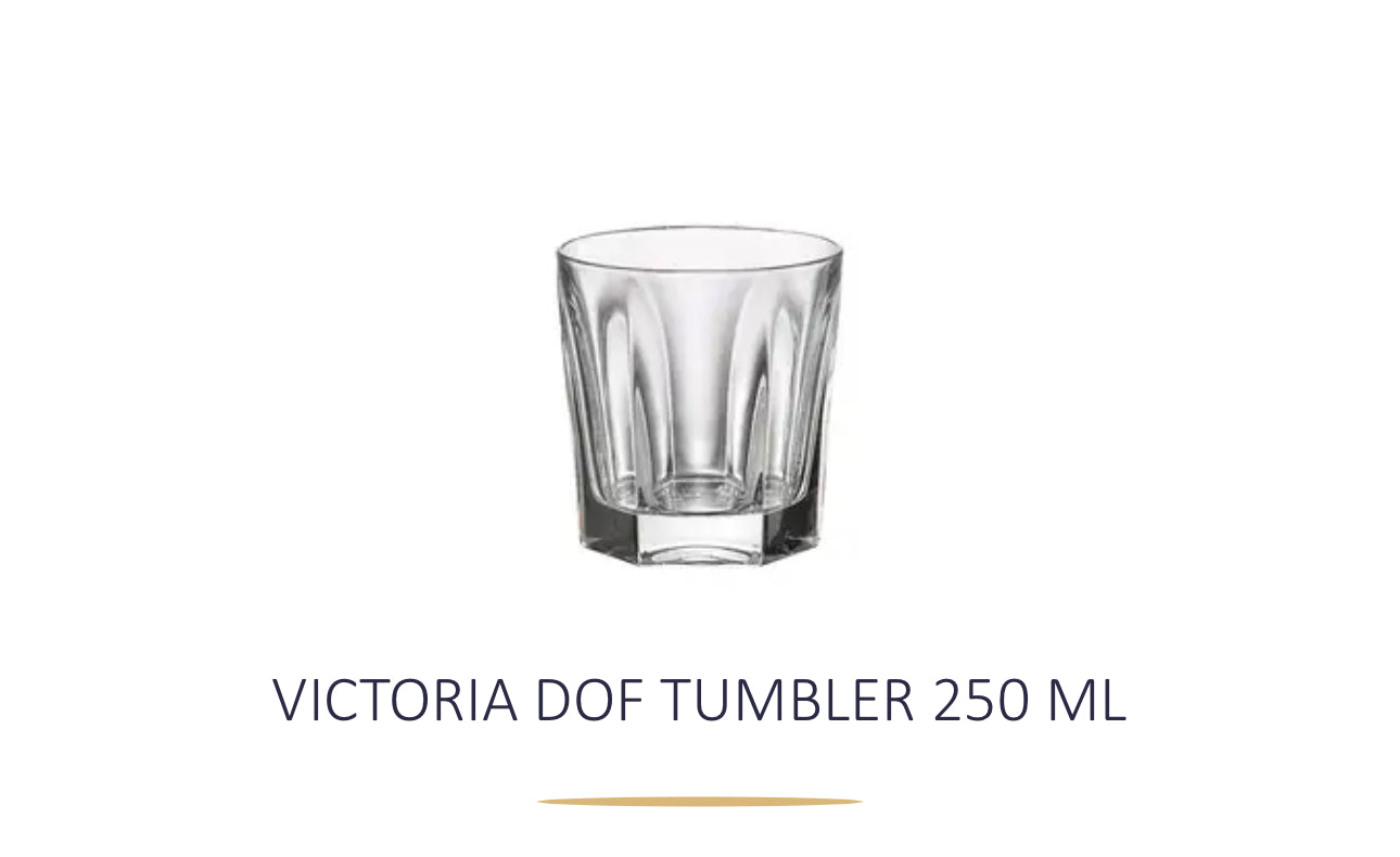 Gote kristali whiskey 250ml “Victoria” Bohemia Crystals