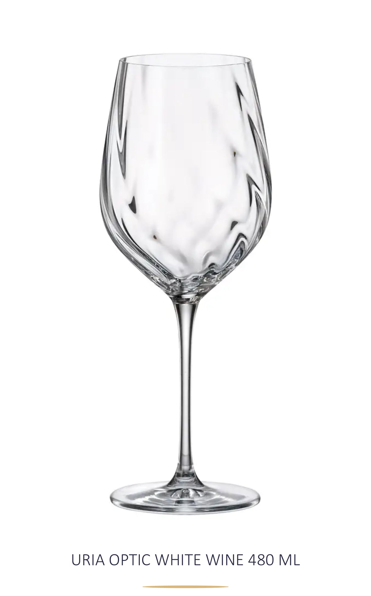 Gote vere kristali 480ml “Uria Optic”