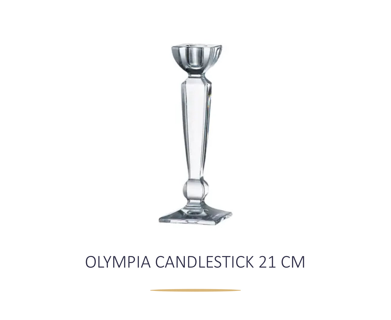 Mbajtes qirinjsh kristali “Olympia” Bohemia Crystals