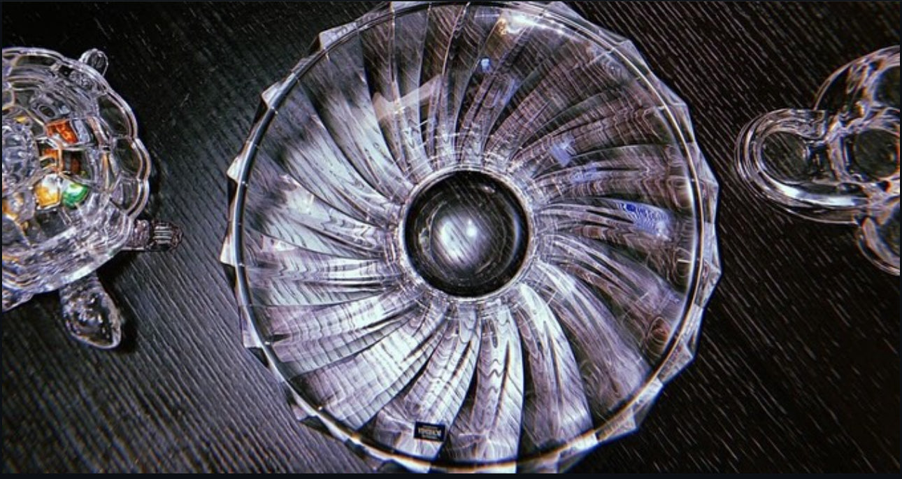 Frutiere kristali 33.5cm “Picadelli” Bohemia Crystals