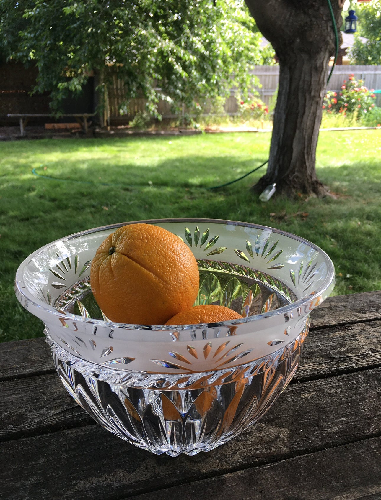 Frutiere kristali 24cm “Carthage”