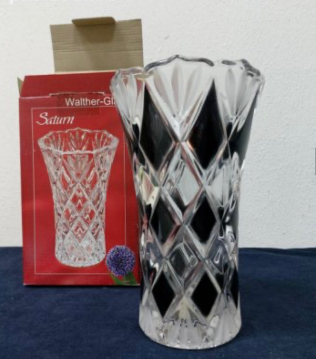 Vazo qelqi e gdhendur Waltherglass Saturn