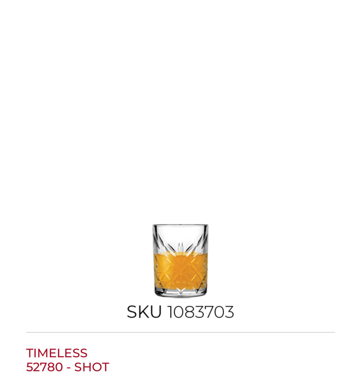 Gote shot/rakie 60ml “Timeless” 52780