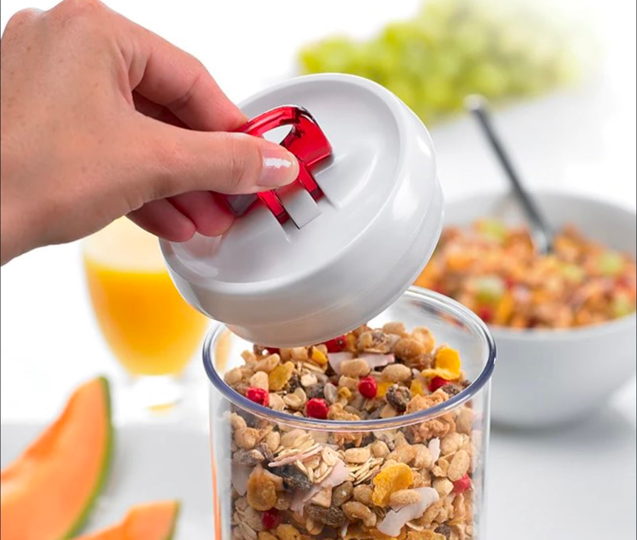 Kavanoz me kapak hermetik 1.7L Leifheit