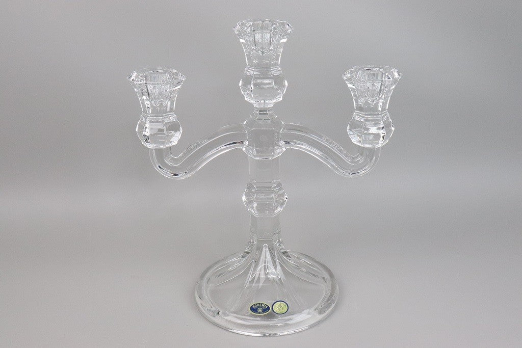 Mbajtese kristali qirinjsh treshe 25.5cm "Bohemia Crystal"
