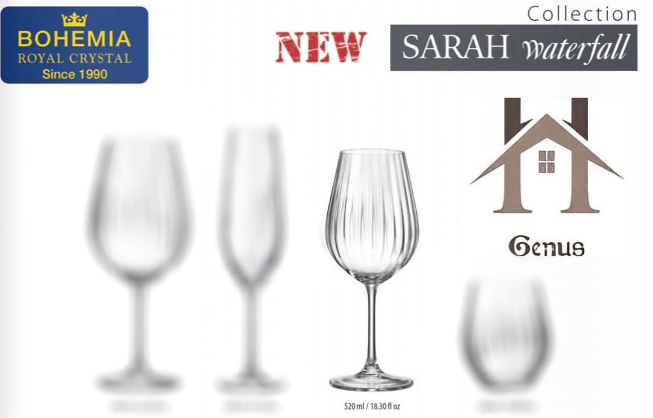 Gote kristali vere “Sarah Waterfall” 520ml