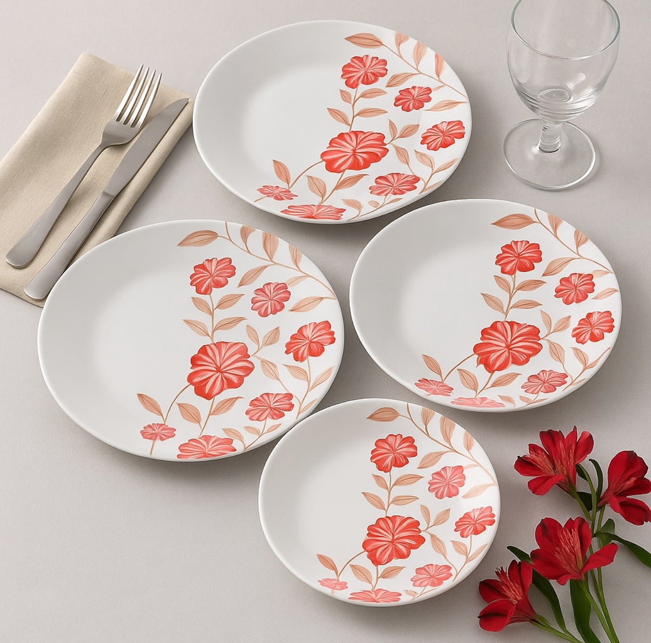Set pjatash me 18 pjese “Oxford Porcelanas” 1661