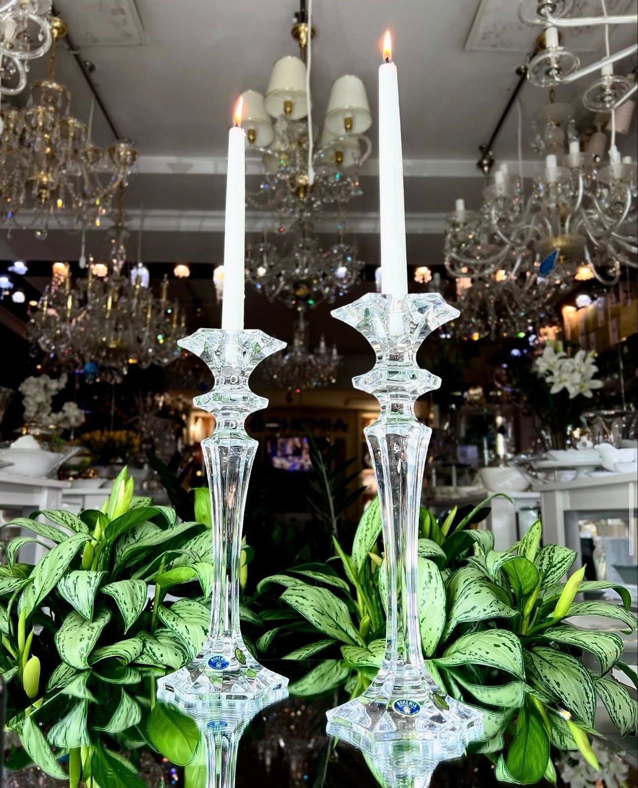 Mbajtese qirinjsh kristali "Luxor" Bohemia Crystals