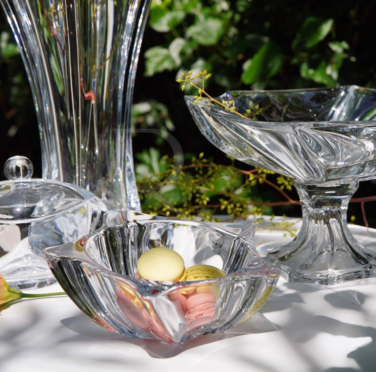 Mbajtese karamelesh kristali 21cm “Yoko” Bohemia Crystal