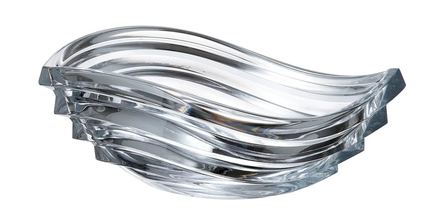 Frutiere kristali 30.5cm "Wave" Bohemia Crystal