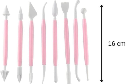 Set 8pcs dekorues per embelsira Fackelmann