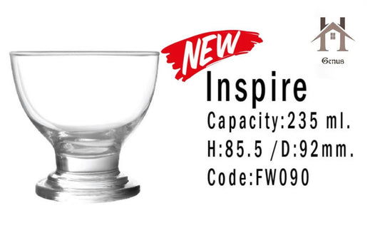Kupe akullore qelqi “Inspire”