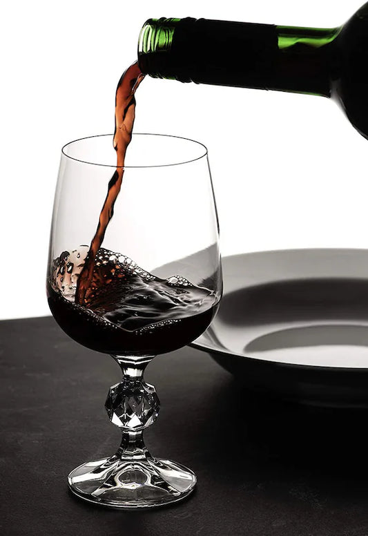 Gote kristali vere 230ml “Sterna” Bohemia Crystals