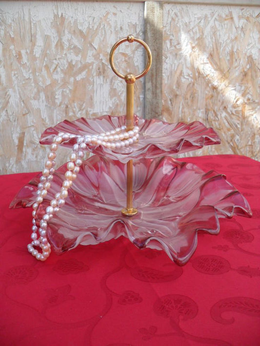 Aksesor qelqi i gdhendur gjerman me 2 kate Sylvia Rose