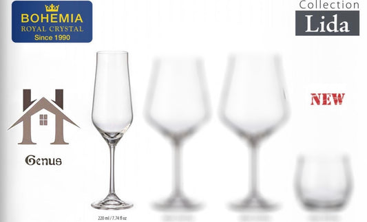 Gote kristali shampanje "Lida" 220ml