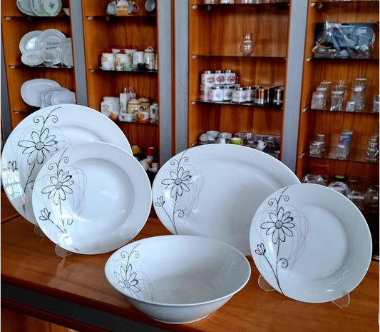 Set pjatash porcelani 20pcs