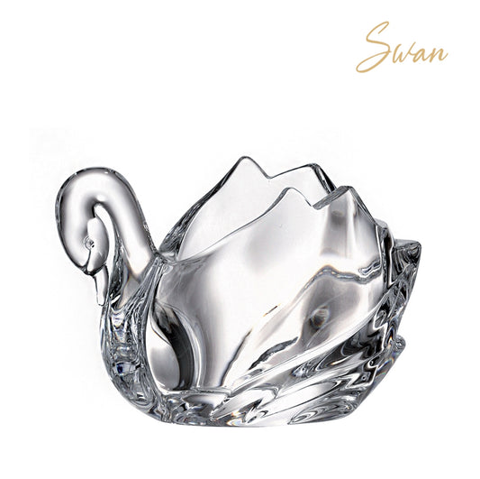 Mbajtese kristali ne forme mjellme Bohemia Crystal 11.4x10.9cm