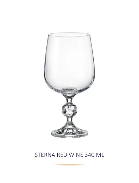 Gote vere kristali 340ml “Sterna” Bohemia Crystals