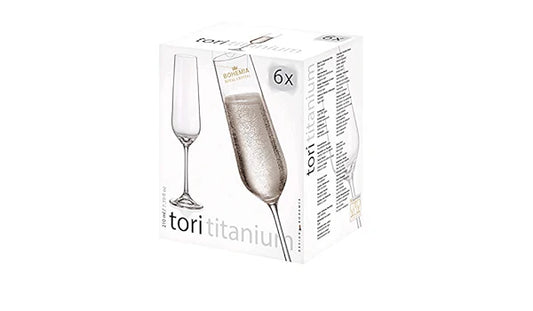 Gote kristali shampanje 210ml “Tori Titanium”