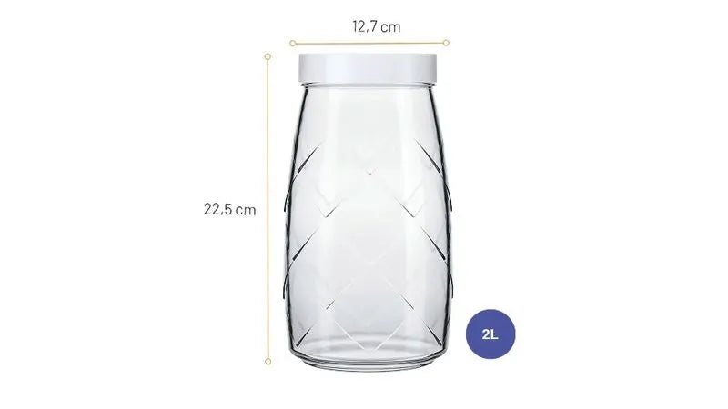 Kavanoz qelqi me kapak 2L "Sempre Maracatu" 9818